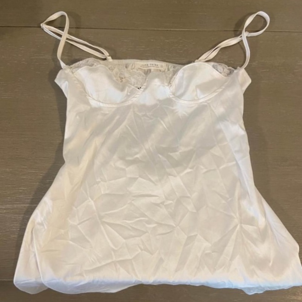 12th Tribe Satin Slip Dress